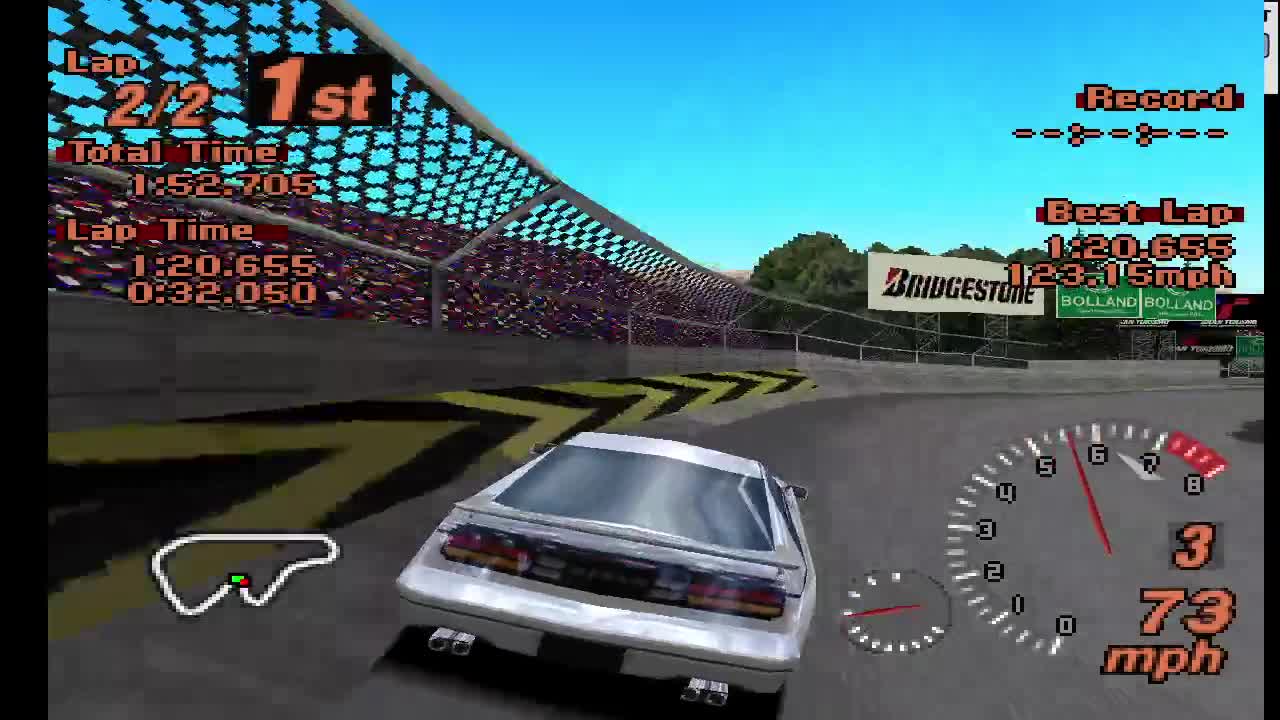 Gran Turismo 2 sunday cup h-s speed ring