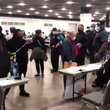 REPUBLICAN CHALLENGERS being ORDERED out of the ROOM