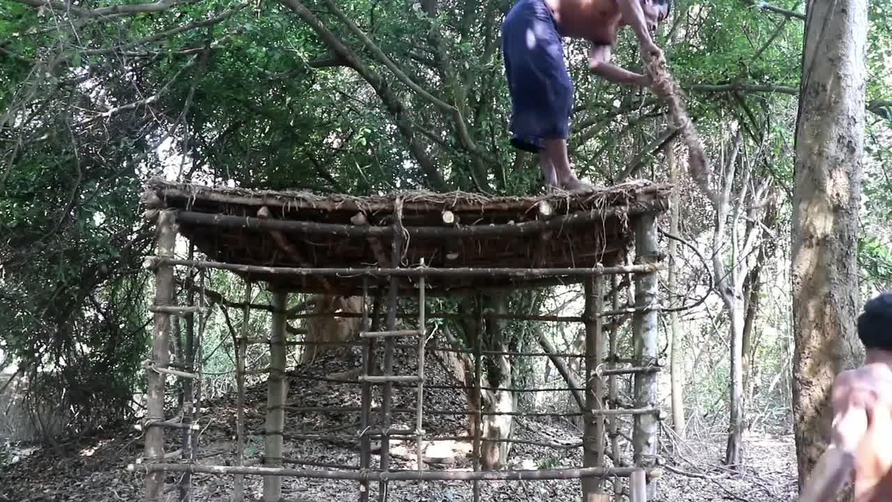 Building the most creative - underground secret house & swimming pool