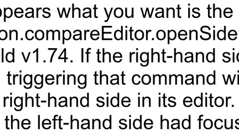 In VSCode is there a command to navigate from a diff view to the local file
