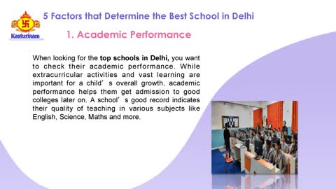 5 Factors that Determine the Best School in Delhi