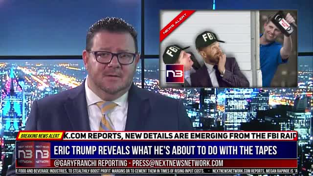 FBI FREAKING OUT AS ERIC TRUMP REVEALS WHAT HE'S ABOUT TO DO WITH THE MAR-A-LAGO SURVEILLANCE TAPE..