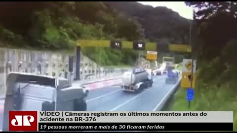 câmeras flagram acidentes rodoviários do Brasil