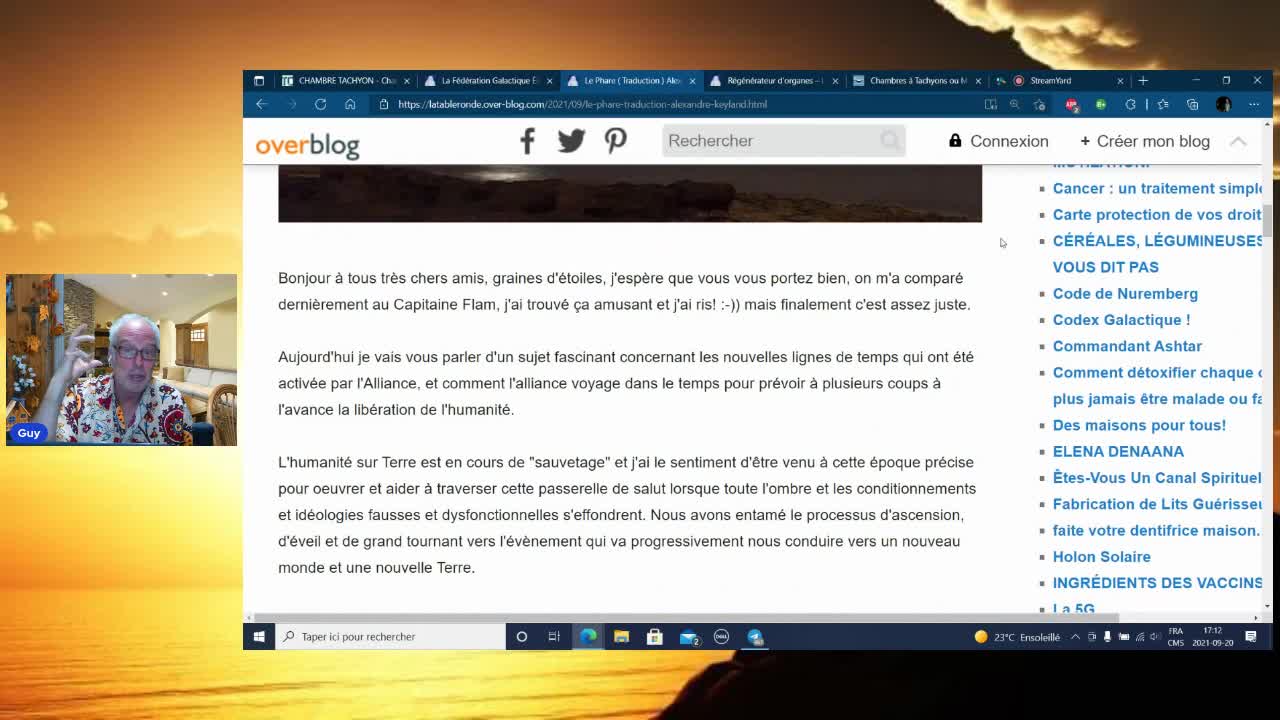 Vibrations Positives - 20 Septembre 2021