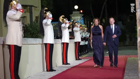 Presentazione dei capi di Stato e di Governo al Presidente Mattarella in occasione del G7