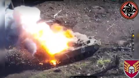 Spectacular destruction of the occupiers' BMP-3