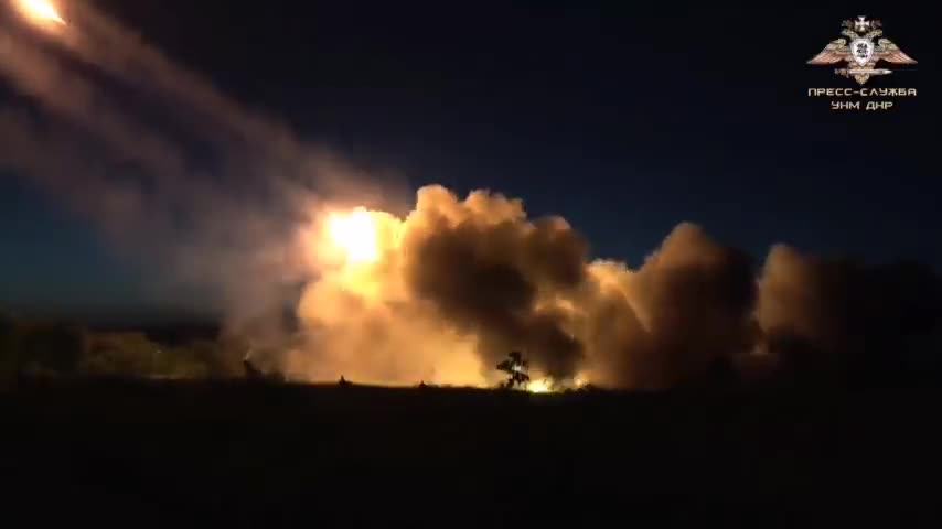 Ukraine War - NM DPR publishes footage of night work "Gradov" division "Korsa"