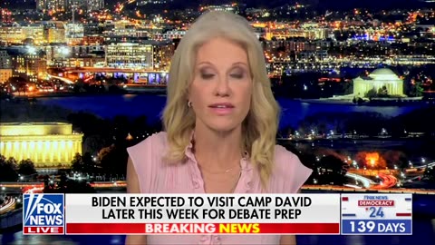 KellyAnne Conway: Biden’s Team Is Going to ‘Goose Him and Juice Him’