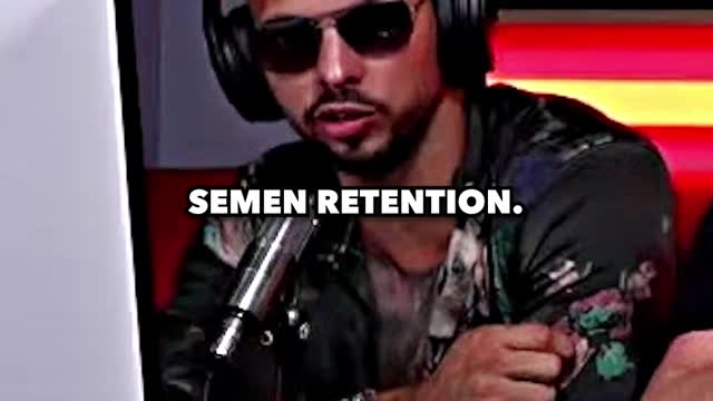 Andrew Tate on semen retention