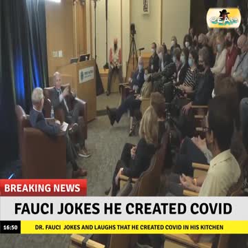 ☠️ Fauci Jokes And Laughs That He Created COVID In His Kitchen