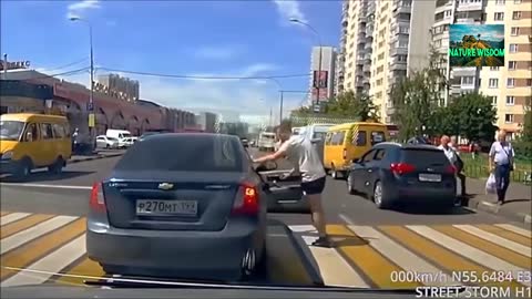 Road Rage _ Dash Cam Car Crash USA