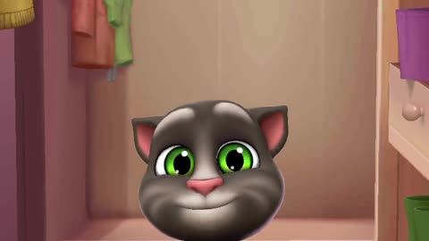 Talking tom with new dress