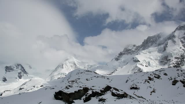 Swiss Alps, time-lapse