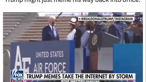 Trump might just meme his way back into office (Jesse Watters)