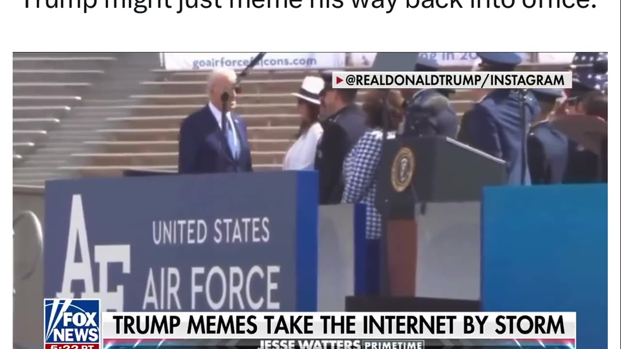 Trump might just meme his way back into office (Jesse Watters)
