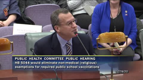 Dr Larry Palevsky, Testimony against vaccines H.B.5044 Connecticut