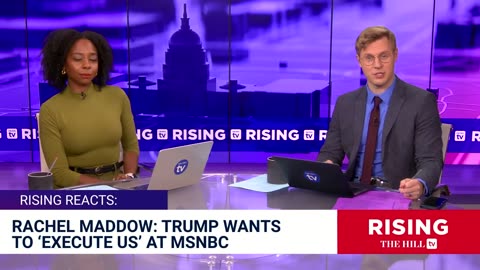 Rachel Maddow: Trump Wants To 'EXECUTE' MSNBC Hosts; Host HECKLED, Dodges Q On Israel-Hamas Conflict