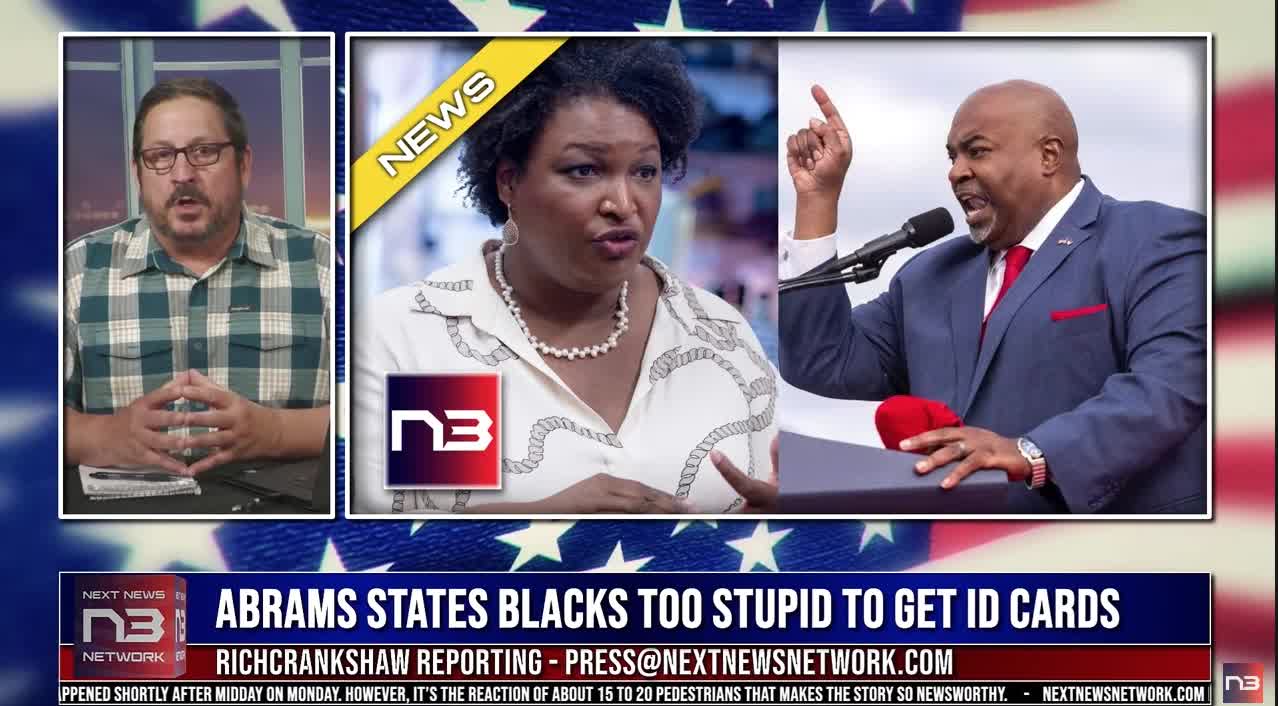 Mark Robinson RESPONDS AFTER Abrams States BLACKS TOO STUPID TO GET ID CARDS