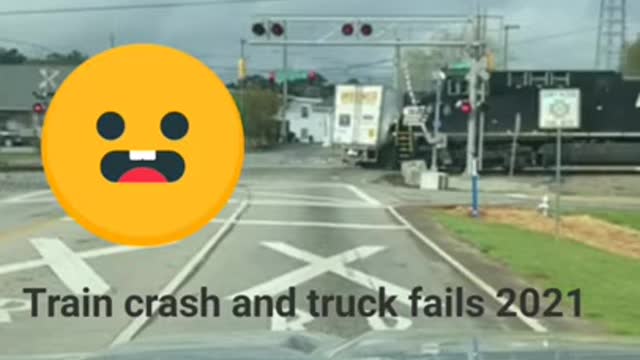 Truck vs Train Crash