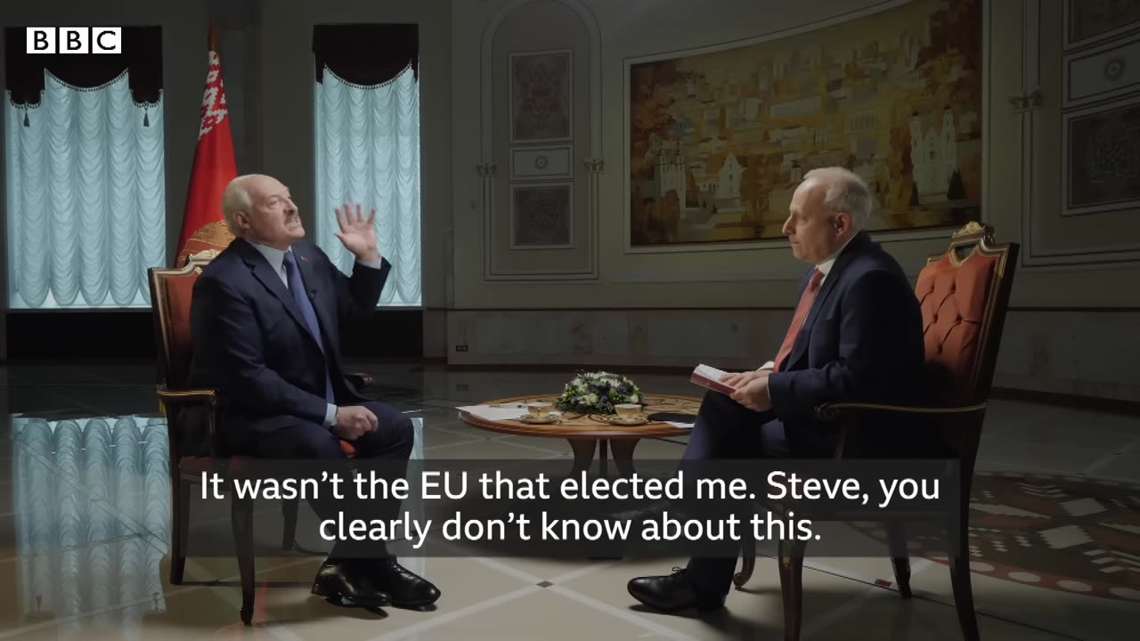 BBC： Exclusive Lukashenko interview