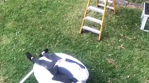 Wrestling in the Yard