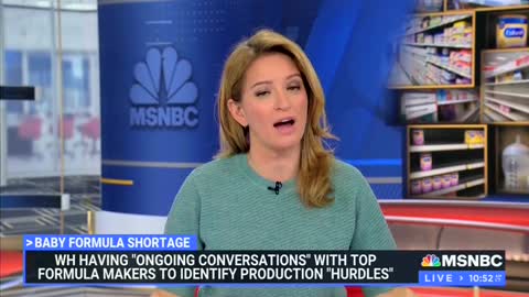 MSNBC's Katie Tur grills HHS Sec. Xavier Becerra on baby formula shortage