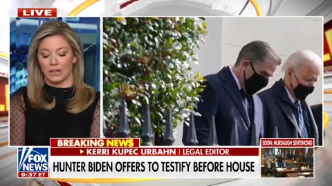 Hunter Biden Offers To Testify Publicly