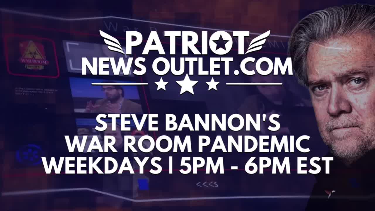 🔴 WATCH LIVE | Patriot News Outlet | Steve Bannon's, War Room Pandemic | 5PM ET | 10/01/2021