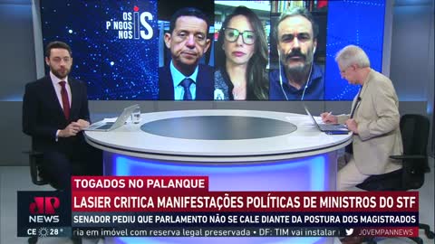 Bolsonaro rebate ataques de Barroso e Lewandowski em evento nos EUA