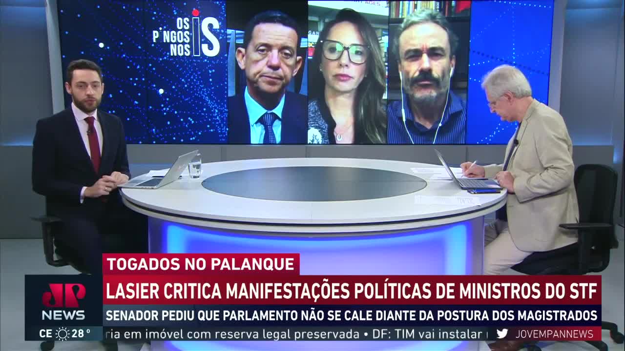Bolsonaro rebate ataques de Barroso e Lewandowski em evento nos EUA
