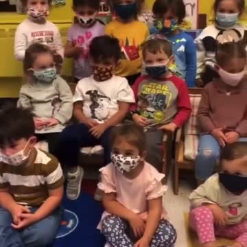 Creepy Video Shows Teacher Making Toddlers Sing Pro-Mask Nursery Rhyme