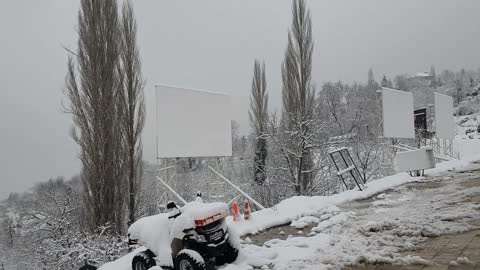 Snow in Turkey