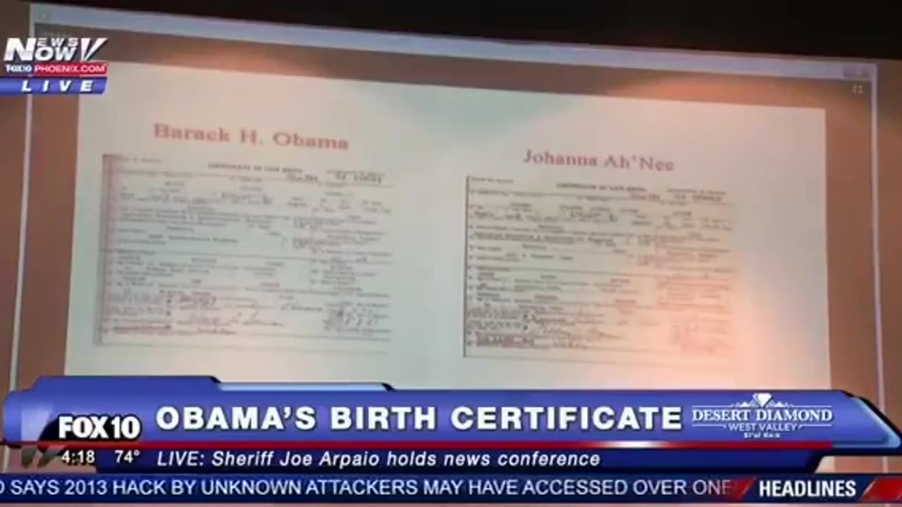 Experts CONFIRM Barack Obama Birth Certificate is FAKE