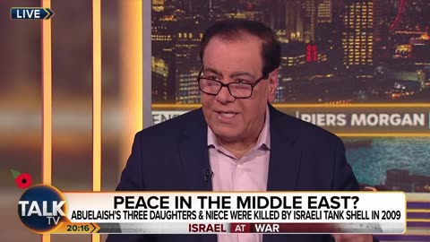 Israel-Hamas War_ 'Palestinians Are Not Numbers, They're Human' _ Piers Morgan vs Izzeldin Abuelaish
