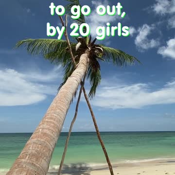 Funny short joke. Today i was asked to go out by 20 girls