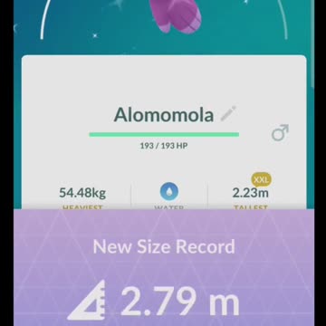 Pokémon GO-Shiny Alomomola