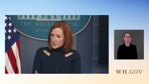 Jen Psaki Holds Briefing As Congress Works Through Build Back Better Bill