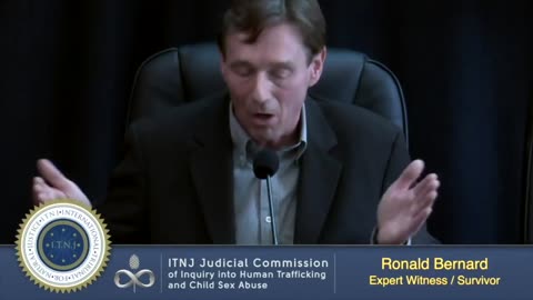 Former banker Ronald Bernard speaking out in ITNJ Seating