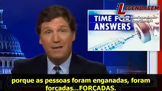 Tucker Carlson - Vacinados Morrem como Moscas