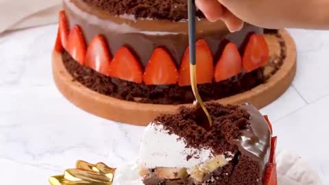 Chocolate Cake Baking And Decorating - Fancy Creative Cake🥯🍞🥞