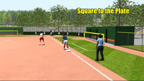3 Umpires - Runner On 3B - Starting Position