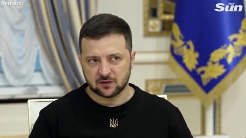 Ukraine's President Zelensky meets Ben Wallace in Kyiv