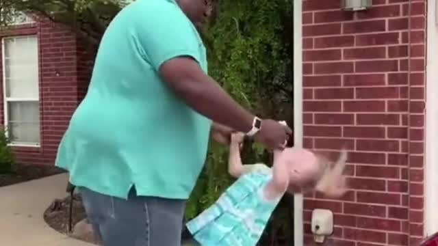 Amazing moments | Adorable daughter and her dad is best friend. Very touching!