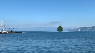 Lac Léman vue de Villeneuve