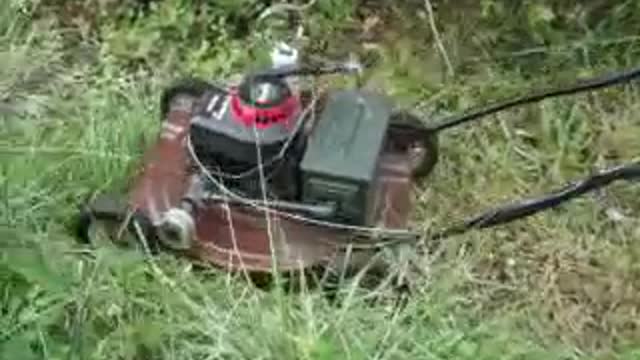 lawn morrow on wick vapor cutting grass part 1