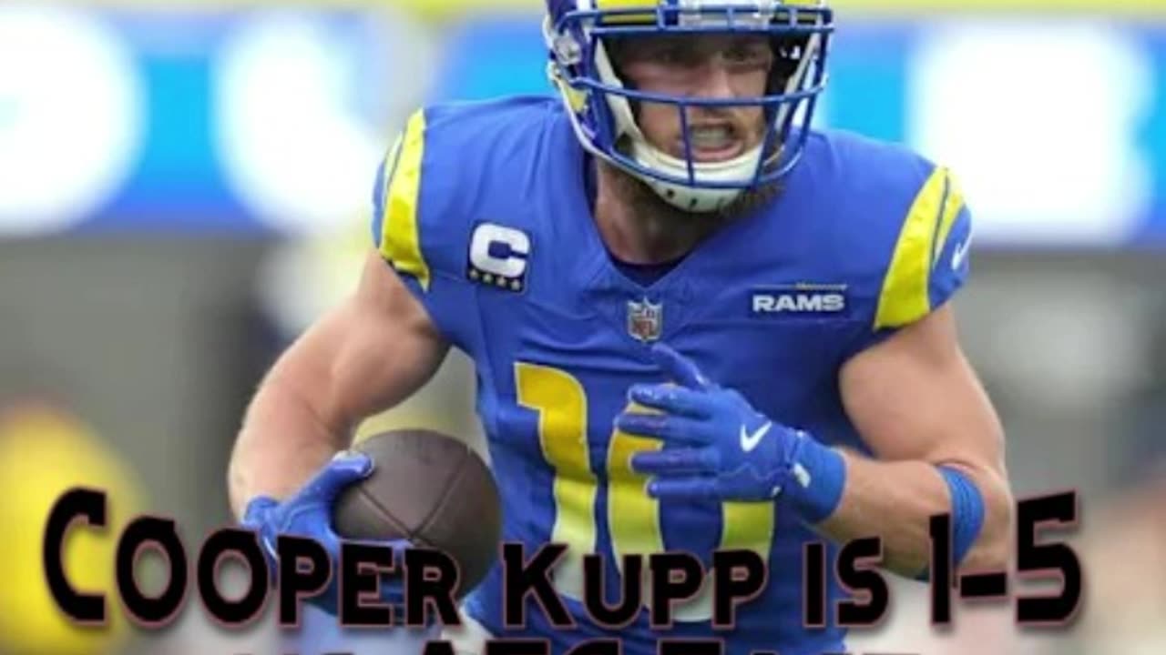 Cooper Kupp is not good vs AFC East