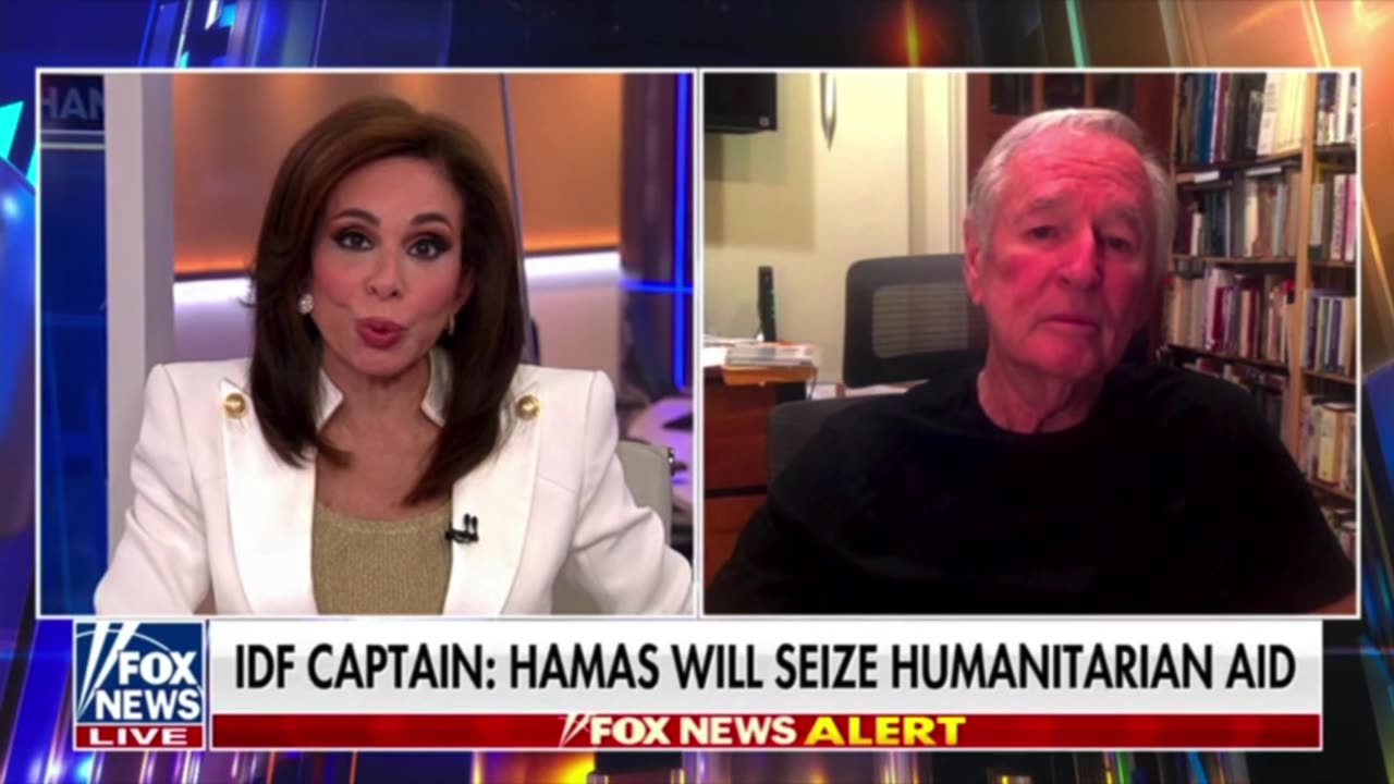 (Res) IDF Captain, Dan Gordon with Jeanne Pirro - Hamas Terrorists