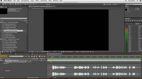 AE audio special effects editing and production video tutorial. 07.