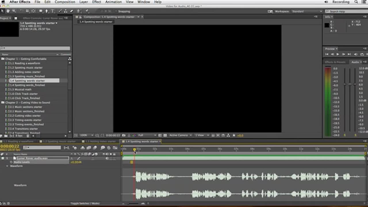 AE audio special effects editing and production video tutorial. 07.