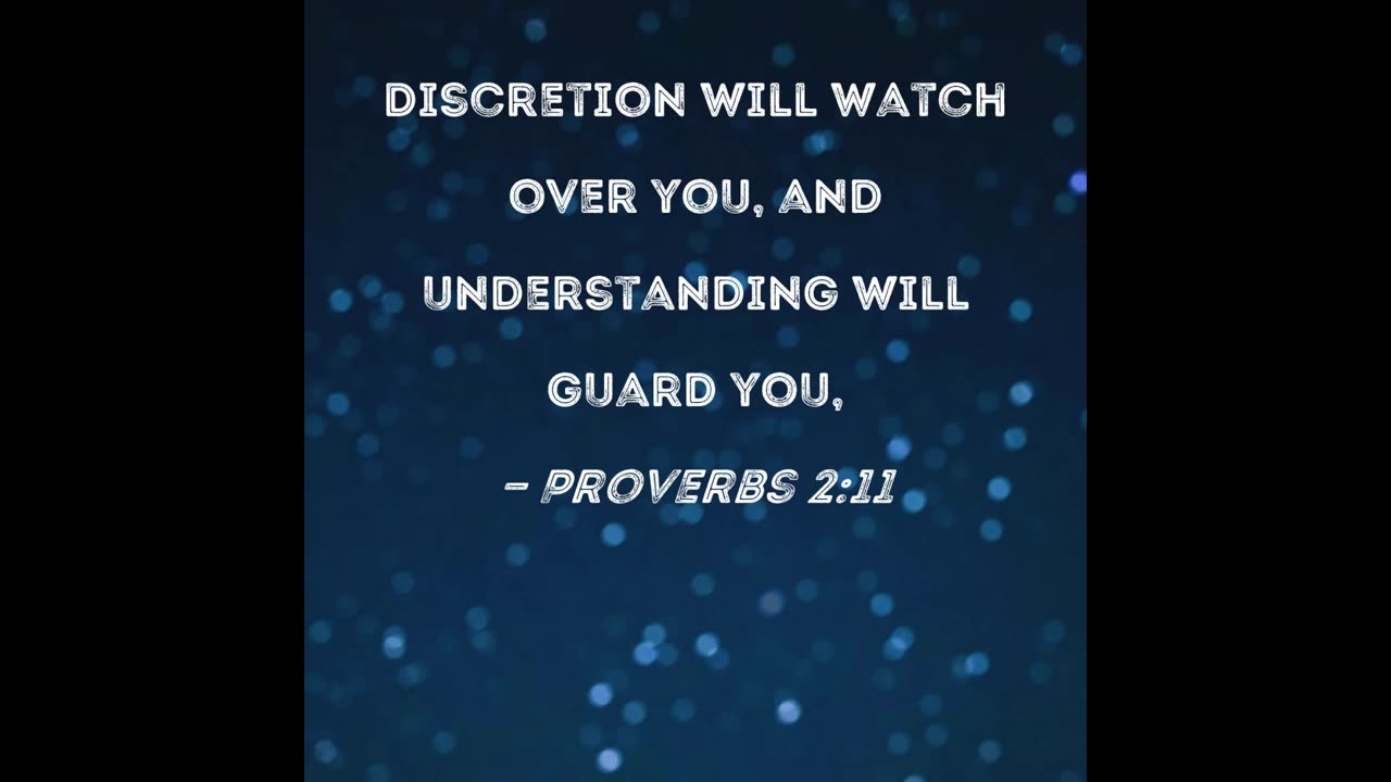 PROVERBS 2:11 NASB 21124 0000405 18238 49